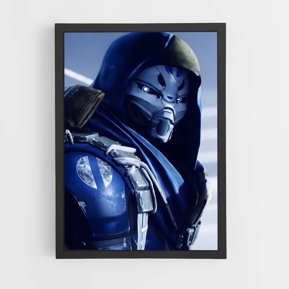 Poster L'Homme au Sabre Bleu – affiche Destiny (vue 2)